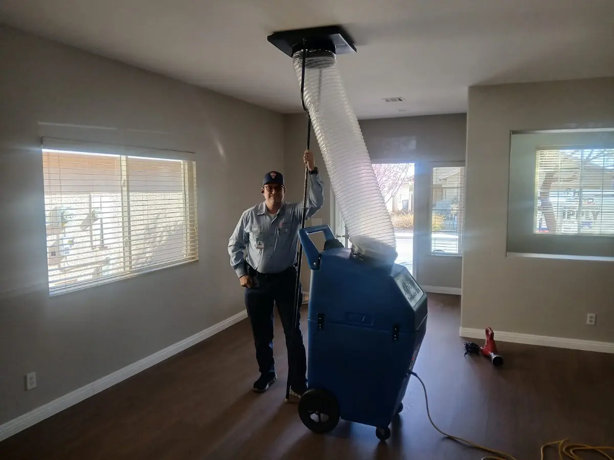 Professional Dryer Vent Cleaning work inside a East Troy home